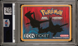 PSA 8 2003 Pokemon eReader Eon Ticket Promo Card for Ruby & Sapphire Graded - Image 2