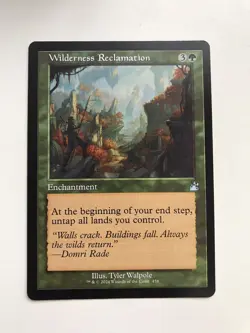 Wilderness Reclamation Retro Frame MTG Magic the Gathering Card NM Near Mint RVR - Image 1