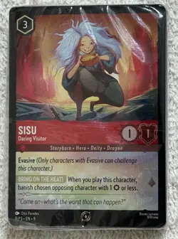 32 Pack of Disney Lorcana Fabled Sisu Daring Visitor Promo Foil Card #9/P3 - Image 1