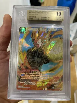 ss gotenks going all out bt10-110 spr bgs 10 dragon ball super card game psa dbs - Image 1