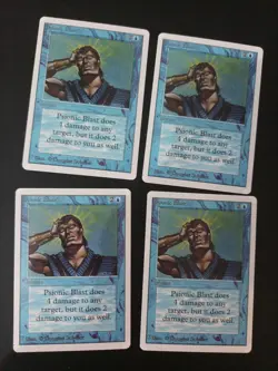 4 X Psionic Blast MTG P*. R*. O* .x.* Y - Image 1