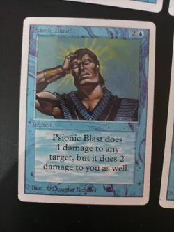 4 X Psionic Blast MTG P*. R*. O* .x.* Y - Image 2