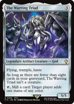 Foil - The Warring Triad (Surge Foil) - 99 / NM / English MTG - Image 1