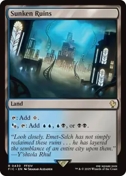 Foil - Sunken Ruins (Surge Foil) - 430 / NM / English MTG - Image 1