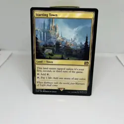 Starting Town 0289 Regular Land Magic the Gathering Final Fantasy - Image 1