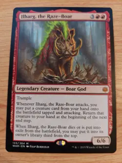 Ilharg, the Raze-Boar - 133/264 (War of the Spark) - Near Mint NM - Image 1