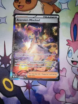 Acerola’s Mischief Pokemon Mega Evolution 183/132 SIR PACK FRESH - Image 3