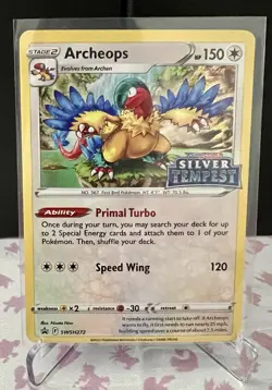 Archeops - SWSH272 Silver Tempest Prerelease Promo Pokemon - NM/MINT - Image 3