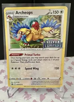 Archeops - SWSH272 Silver Tempest Prerelease Promo Pokemon - NM/MINT - Image 5