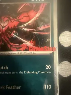 Sealed Yveltal 088/132 Reverse Holo Mega Evolution Pokemon GAMESTOP PROMO - Image 3