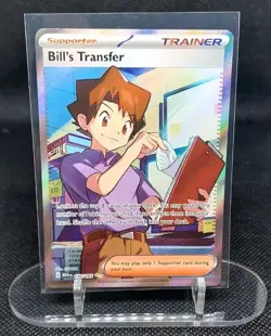 Pokemon TCG Bill's Transfer Scarlet & Violet-151 194/165 Holo Ultra Rare - Image 1