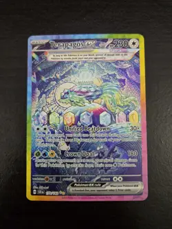 Terapagos EX 170/142 Stellar Crown Special Illustration Rare Pokemon TCG - Image 1