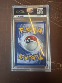 2002 POKEMON EXPEDITION #22 PICHU-HOLO PSA 8 - Image 2