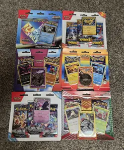 Lot of 6 Pokemon Blisters BUNDLE! FACTORY SEALED Assorted Pokemon Blister Packs - Image 1