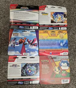 Lot of 6 Pokemon Blisters BUNDLE! FACTORY SEALED Assorted Pokemon Blister Packs - Image 2