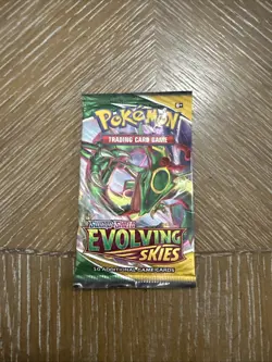 Pokemon Evolving Skies Single Loose Booster Pack Sealed - Image 1