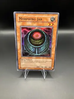 Yu-Gi-Oh! TCG Morphing Jar Super Rare Tournament Pack 4 TP4-002 HP/Damaged - Image 1