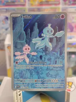 Frillish Holo 126/086 SV: White Flare Pokemon Card NM - Image 1
