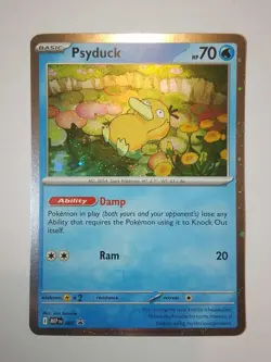 Psyduck 007 Mega Evolution Promo Pokemon card - Image 1