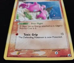 Gligar 2005 Holo Pokemon 57/115 Ex Unseen Forces Card - Image 3