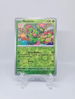 008/086 MARACTUS | REVERSE HOLO | BLACK BOLT POKEMON CARD - Image 1