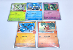 Pokemon card Riolu Quaxly Sprigatito Ralts Fuecoco McDonald's Promo Set JP O-5 - Image 2