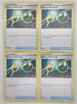 Pokemon TCG Trainer Item Cards x4 Crown Zenith SWSH NM or Better - Pick Your Set - Image 3