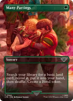 Foil - Many Partings (Borderless) - 445 / NM / English MTG - Image 1