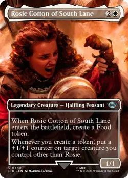Foil - Rosie Cotton of South Lane (Borderless) - 440 / NM / English MTG - Image 1