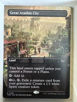 Great Arashin City (Borderless) Tarkir: Dragonstorm Regular - Image 1