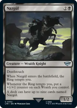 Foil - Nazgul (0332) - 332 / NM / English MTG - Image 1