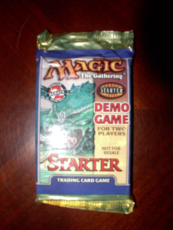 Magic the Gathering Starter Demo Game Booster Pack Factory Sealed (Wizards) - Image 1