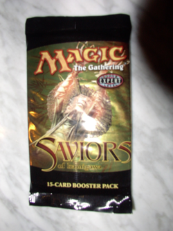 Magic the Gathering Saviors of Kamigawa Booster Pack Factory Sealed (Wizards) - Image 1