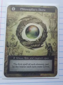 Sorcery Contested Realm Nonfoil Philosopher’s Stone and Ring of Morrigan - Image 2
