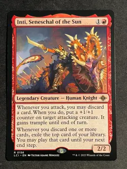 MTG Inti, Seneschal of the Sun, NM-Mint, (LCI #0156) Regular - Image 1