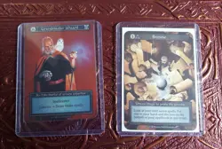 Sorcery Contested Realm Beta Foil Grandmaster Wizard and Nonfoil Browse - Image 1