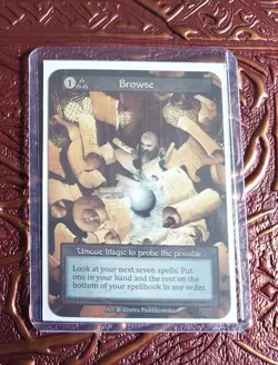Sorcery Contested Realm Beta Foil Grandmaster Wizard and Nonfoil Browse - Image 2