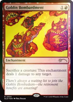 Foil - Goblin Bombardment (2024) (Rainbow Foil) - 2024 / NM / English MTG - Image 1