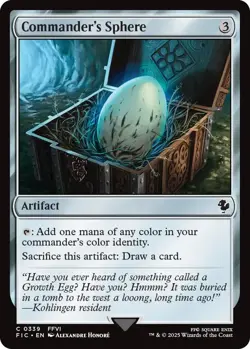 Foil - Commander's Sphere (Surge Foil) - 339 / NM / English MTG - Image 1