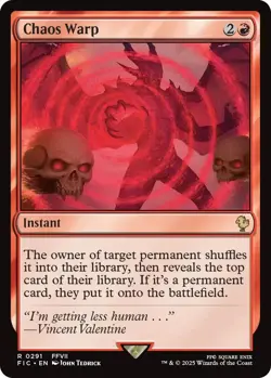 Foil - Chaos Warp (Surge Foil) - 291 / NM / English MTG - Image 1