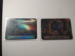 Sorcery Contested Realm Beta Foil Floodplain and Foil Kingdom of Agartha - Image 1