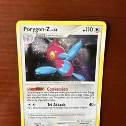 Pokemon TCG Porygon-Z Swirl Holo Rare 6/106 Great Encounters Game Card Set - Image 2