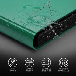 Trading Card Binder Pro-Folio - 9 Pocket Binder - Side-Loading Album, Durable... - Image 2