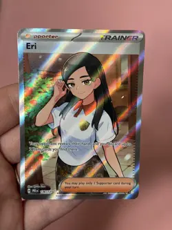 Eri Illustration Rare 136/131 SV8.5 Pokemon Prismatic Evolutions Pokemon Card NM - Image 1
