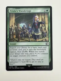 Prishe’s Wanderings MTG Magic the Gathering Card NM Near Mint FIN - Image 1