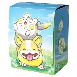 Pokemon Center Original Card Deck Case Togedemaru Yamper JAPAN OFFICIAL - Image 1