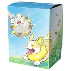 Pokemon Center Original Card Deck Case Togedemaru Yamper JAPAN OFFICIAL - Image 3