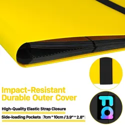 【2025】Trading Card Binder 9 Pocket Pages, Sports Hockey Card Binder Collector - Image 5