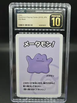 ✨✨✨ CGC 10 Pristine Ditto Old Maid 2019 Japanese Pokemon Card - Image 1