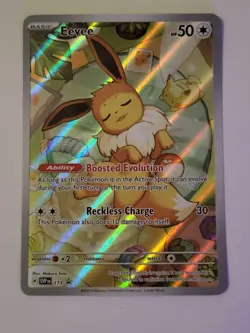 Pokemon TCG Eevee - 173 SVP Prismatic Evolutions ETB Promo Card - Image 1